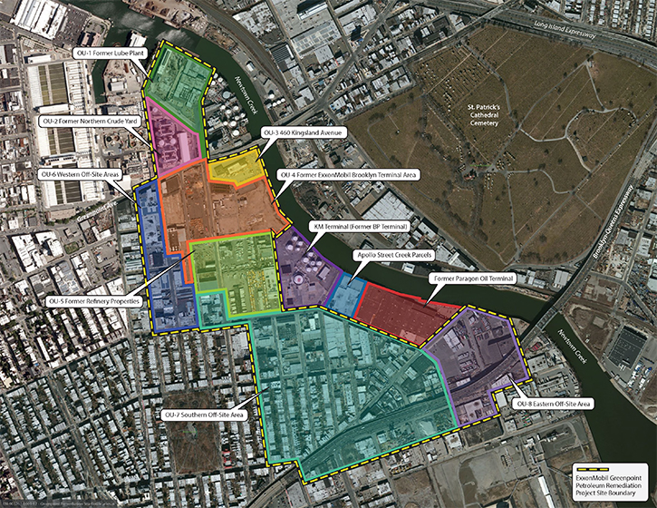 Greenpoint Petroleum Remediation Project Photo